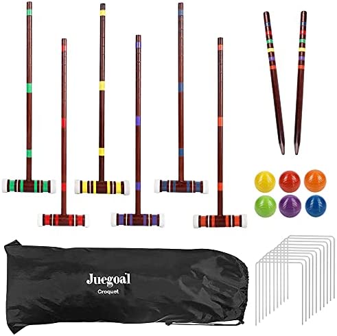 Juegoal - 크로케 6인 플레이 세트