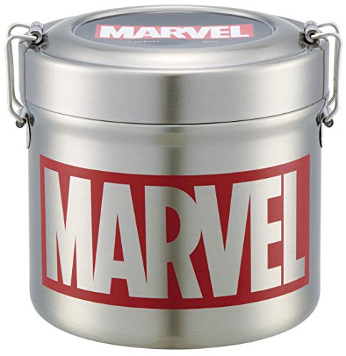 Skater STLB2 Insulated Stainless Steel Bento Box, 28.1 fl oz (840 ml)