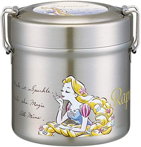 스케이터 보온 도시락 덮밥형 600ml 아리엘 엘레캉트 진공 스테인레스 STLB1