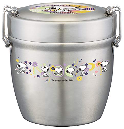 스케이터 보온 도시락 스테인레스 런치 밥통 스누피/미키/푸 570ml [옵션택일]