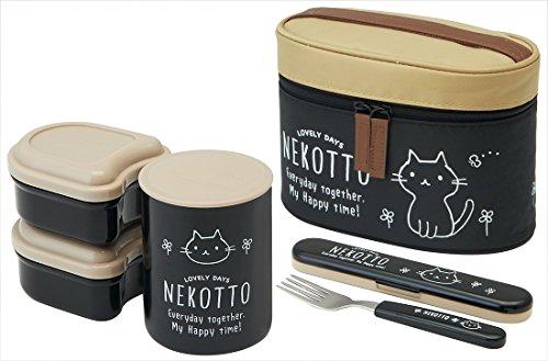 스케이터 보온 도시락 점심 고양이 #과 560ml KCLJC6