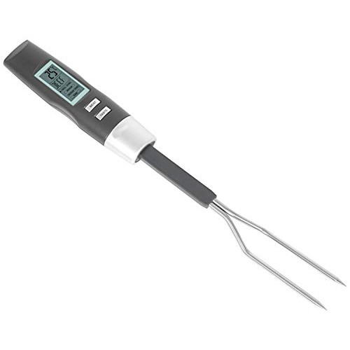 Meat Thermometer Fork BBQ Fork with Thermometer Digital BBQ Fork Thermometer Digital Cooking Fork Instant Read Fork for Kitchen, Grilling, Smoker, Barbecue, Turkey