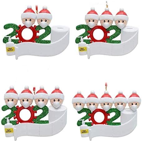 크리스마스 장식품 4PCS Personalized Christmas Decorations DIY Family Creative Gifts