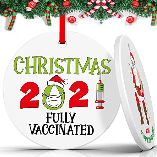 크리스마스 장식품 2020 Christmas Ornaments Funny Ornament Friends Quarantine Merry Gift