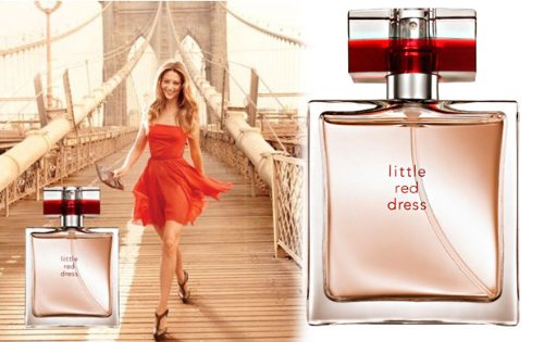 Avon Little Red Dress Set: Eau de Parfum + Body Spray