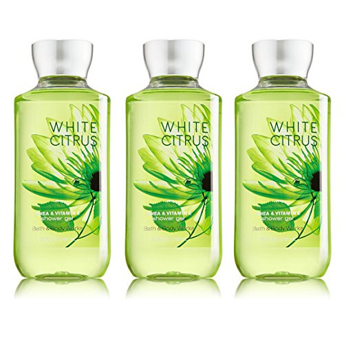 Lot 3 Bath & Body Works White Citrus 8.0 oz Shower Gel