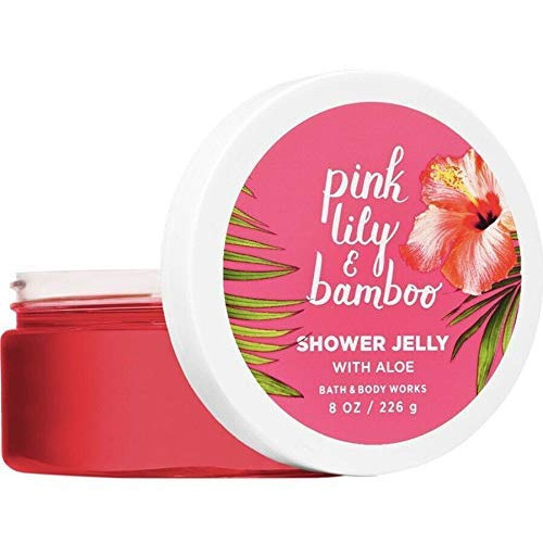 Bath Body Works PINK LILY & BAMBOO Shower Jelly 8 Oz