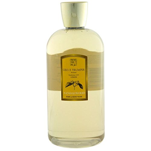 Geo F Trumper Sandalwood Hair & Body Wash 500ml / 17.5 Fl Oz Bottle