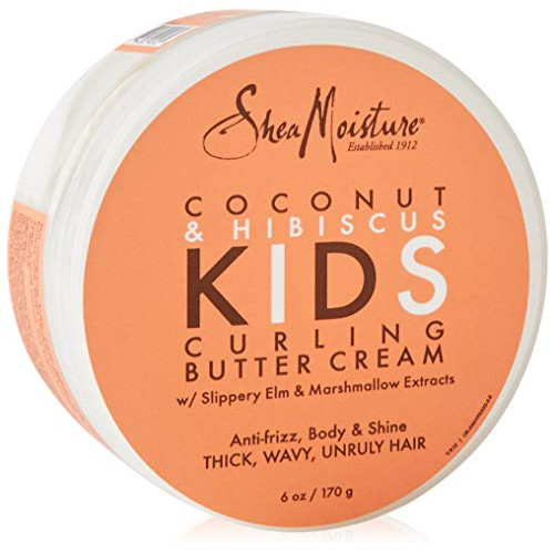 Shea Moisture 어린이 Curl Butter Cream Coconut & 히비스커스 6 Ounce
