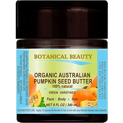 ORGANIC PUMPKIN SEED OIL BUTTER Australian. 100% Natural/VIRGIN/UNREFINED/RAW Skin 헤어 Lip Nail Care. 8 Fl.oz 240ml