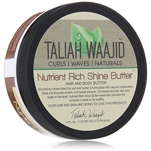 Taliah Waajid Curls Waves Naturals Nutrient Rich Shine Butter 4oz BE6153