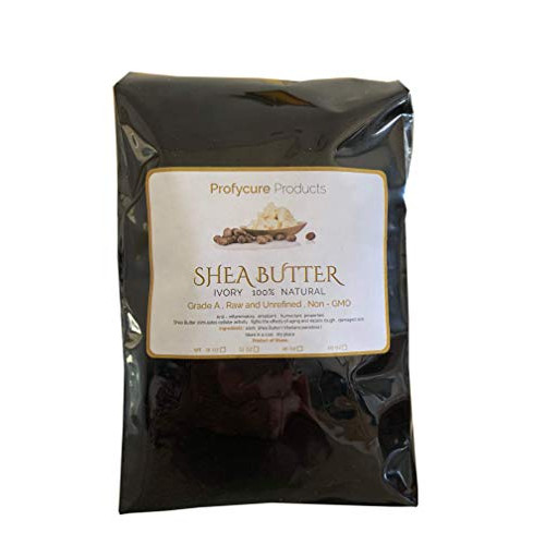 Shea Butter Unrefined, Pure, Raw Ivory Shea Butter 48 oz (3 Lb) - Skin Nourishing, Moisturizing & Healing, For Dry Skin, For Skin Care, Hair Care & DIY Recipes
