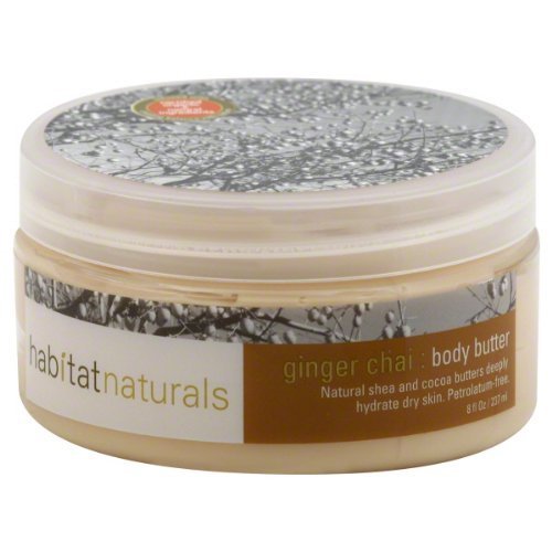 Habitat Naturals Body Butter, Ginger Chai 8 fl oz (237 ml)