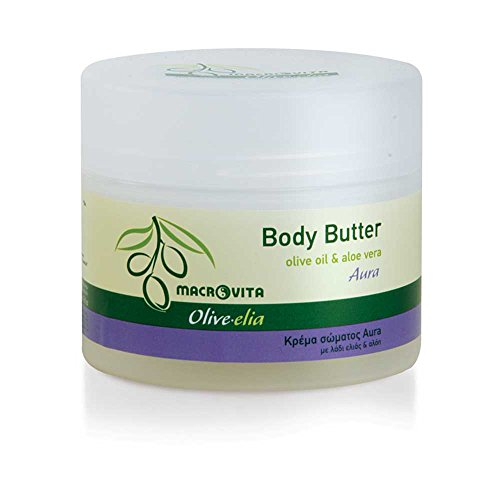 OLIVELIA BODY BUTTER AURA OLIVE OIL & ALOE VERA 200ml.