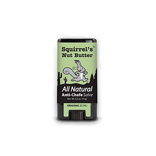 Squirrel Nut Butter All Natural Anti Chafe Salve 스틱 Applicator 0.5 oz
