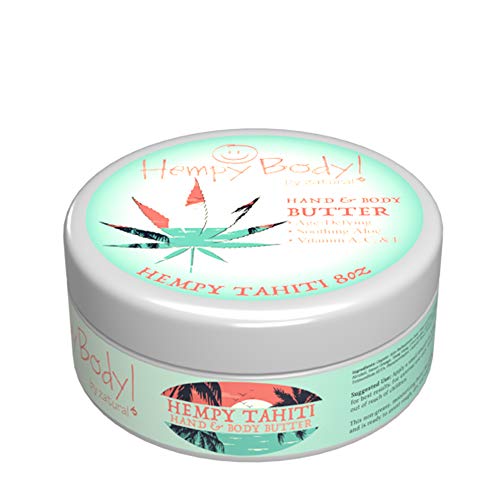 Hempy Body Zatural Hand & Butter Age-defying Soothing Aloe 비타민 C E 2oz Tahiti