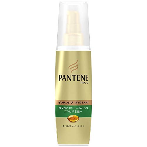 팬틴 씻어 흘리지 않는 트리트먼트 인텐시브 위터 밀크 볼륨이 없는 발용 100mL 24개