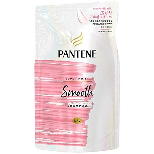 팬틴 미 논실리콘 샴푸 슈퍼 모이스트스무스 리필 350mL 4개