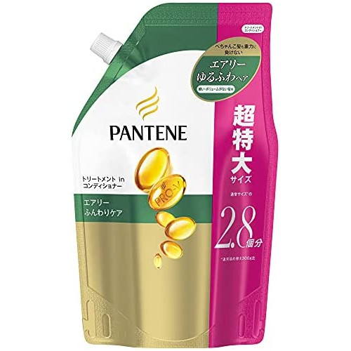팬틴 컨디셔너 에어리 부드럽게 케어 트리트먼트 리필 초특대 860g