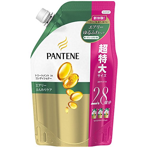 팬틴 컨디셔너 에어리 부드럽게 케어 트리트먼트 리필 초특대 860g