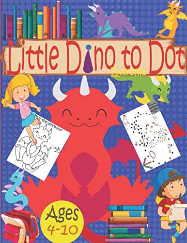 Little Dino Dot - 점잇기 액티비티북 공룡테마 60페이지 410세용