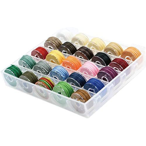 뜨개질 실 Angelicate Wax Yarn 가죽 Craft Thickness 0.02 inches 0.55 mm 32.8 ft 10 m 세트 25 Colors Cord Hand-Sewing Thread Accessory
