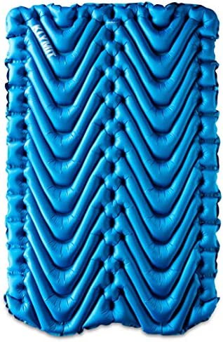 Klymit Double Person KLYMIT V 슬리핑 Pad 2 Wide 47 inches 경량 Comfort Car Camping Two Tents Air mattress