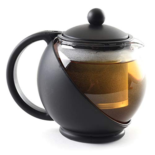 티포트 주전자 Norpro 821E Eclipse 3-Cup Teapot, Black