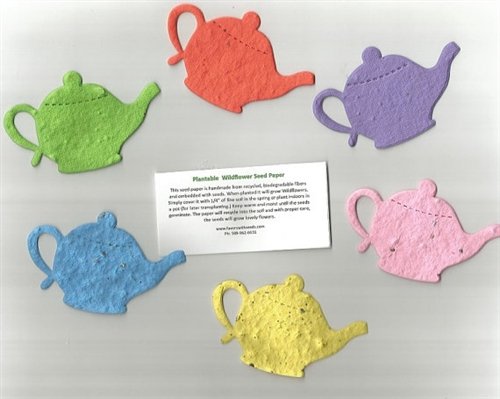 Econobag 30 Medium Plantable Teapot Seed Shapes