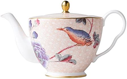 티포트 주전자 Wedgwood Harlequin Cuckoo Tea Story 12-1/2-Ounce Teapot