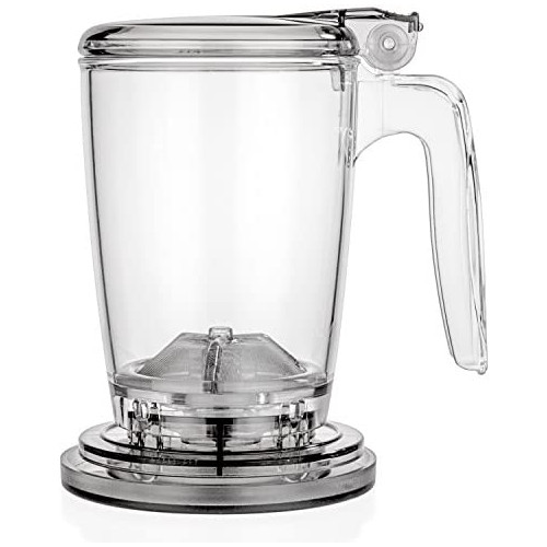 티포트 주전자 Tealyra - rapidTEA MAKER - 30-ounce - Loose Tea Teapot Infuser - Best Tea Maker Makes a Perfect Cup of Leaf Tea - Bottom Dispensing Teapot - Dripping Free Guarantee - 900ml