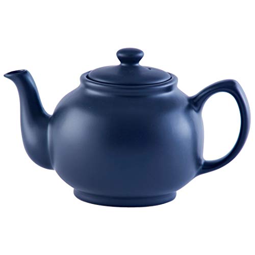 티포트 주전자 Price & Kensington Matte Navy Blue Teapot 6-Cup
