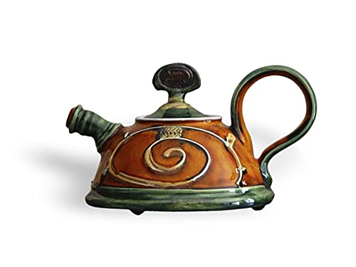 티포트 주전자 Ceramic Serving Teapot, Small Pottery Tea Pot. Kitchen Decoration, Home Decor, Handmade Pottery, Ceramic art, Unique Pottery Teapot, Danko