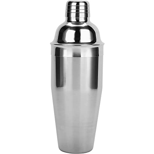 Cocktail Shaker Bartender Kit 24 Ounce with Cocktail Strainer, Bar Kit Drink Mixer Shaker Martini Shaker