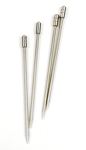 RSVP Endurance 18/8 Stainless Steel Cocktail and Appetizer Pick, Set of 16