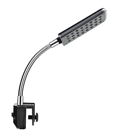 ECtENX LED Aquarium Light Fish Tank 클립 on Lighting Color White & Blue