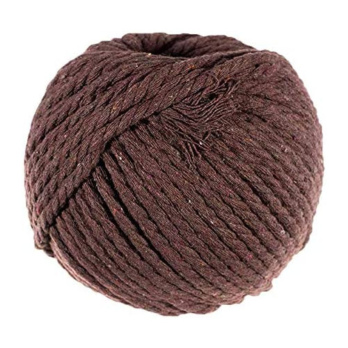 West Coast Paracord Cotton Rope &ndash 50 Meter Length & 4mm Diameter Burnt Orange