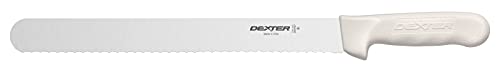 Dexter-Russell 12 Scalloped Slicer, S140-12SC-PCP, SANI-SAFE Series