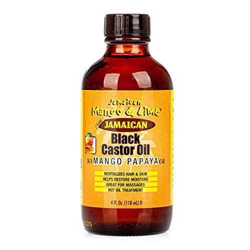 JAMAICAN MANGO&LIME PURE ORGANIC 매트 CASTOR OIL TREATMENT MANGO PAPAYA 4OZ