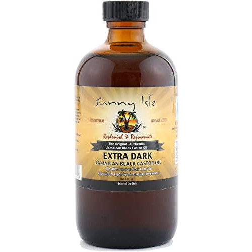 Sunny Isle Jamaican 매트 Castor Oil Extra 다크 4 Fluid Ounce