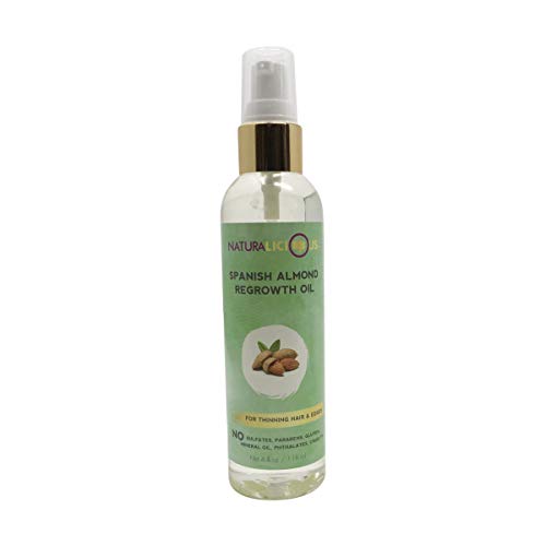 Naturalicious Spanish Almond Regrowth Oil 4oz