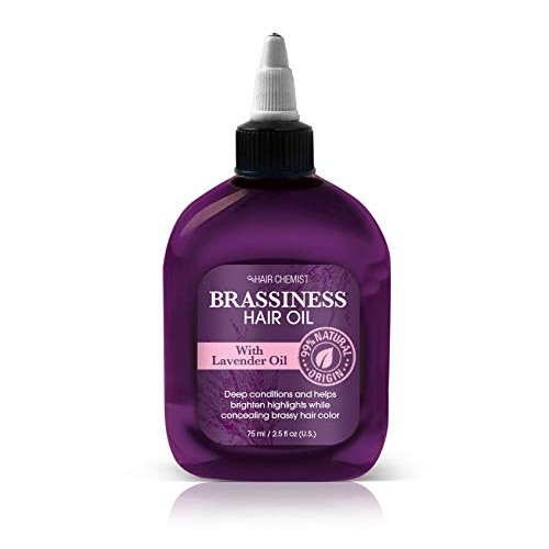 Hair Chemist Brassiness 헤어 Oil 라벤더 2.5oz 2-Pack