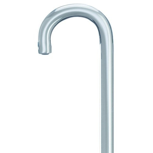 Ladies Lucite Crook Cane Clear