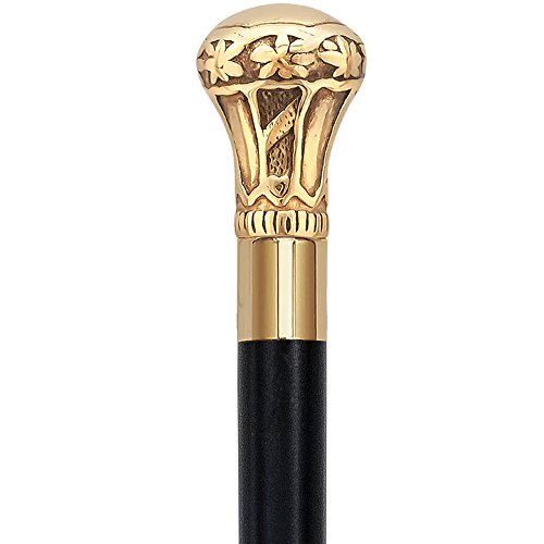 Royal Canes Replica Bat Masterson Brass Knob Handle Walking Cane
