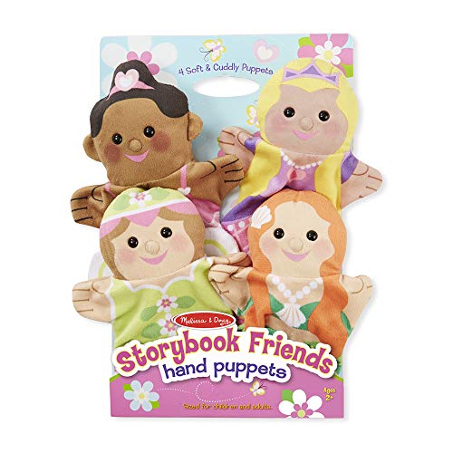 Melissa & Doug 멜리사앤더그 스토리북 친구들 손인형 4종 세트