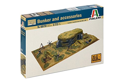 이탈레리 6070 1/72 WWII bunker&악세사리 세트