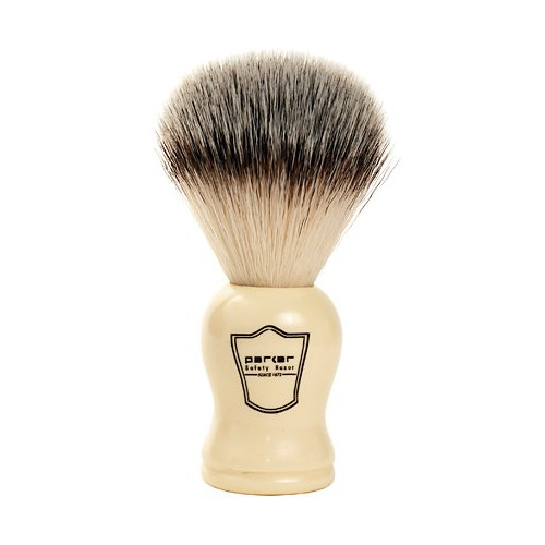 Parker Safety Razor 파커 클래식 아이보리 핸들 쉐이빙 브러쉬