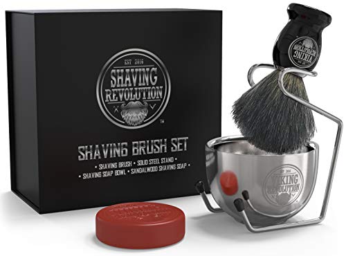 SHAVING REVOLUTION 쉐이빙 브러쉬 세트
