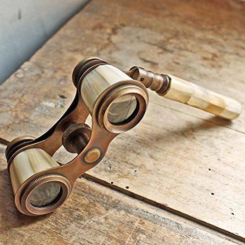 Nautical 선물 Decor Opera Glasses Theater Vintage Binoculars Handle Solid Brass
