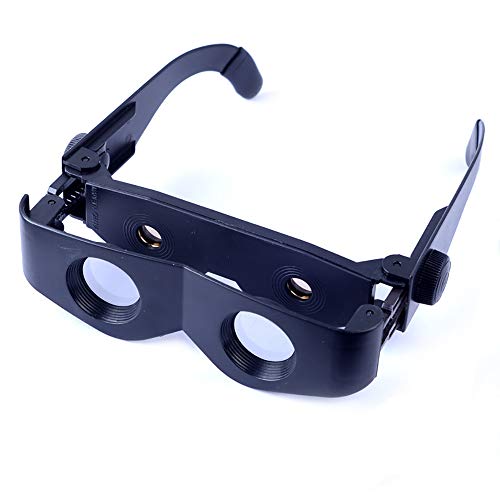 Dusdombr Fishing Telescope Glasses Portable Binoculars Magnifier Head-Mounted Telescop